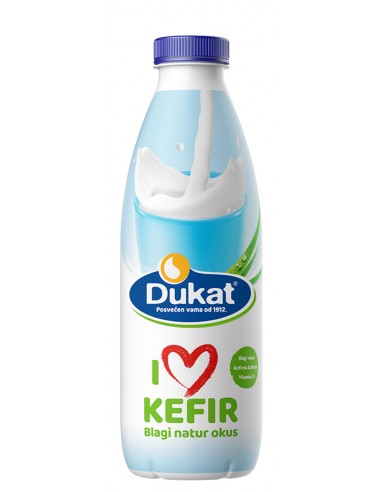 Dukat I love kefir, kefir, 1 kg