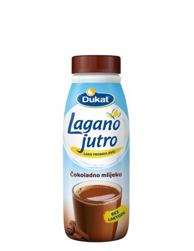 Dukat Lagano jutro, čokoladno mlijeko...