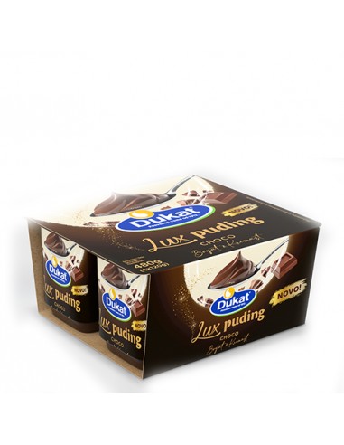 Dukat Lux puding čokolada, 4x125 g