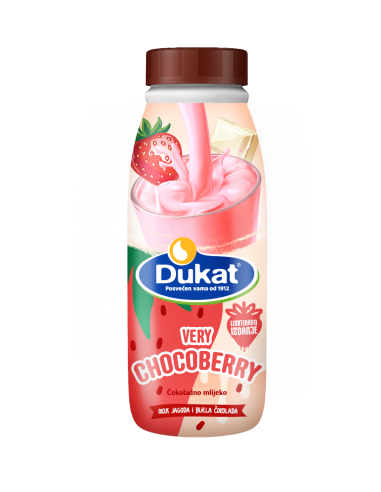 Dukat čokoladno mlijeko jagoda bijela...