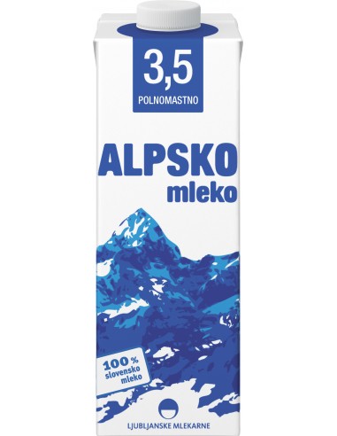 Alpsko mleko, trajno mlijeko, 3,5 %...